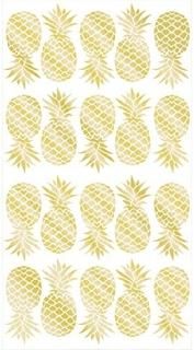 WallpopsGold Effect Pineapple Foil Dots Pack of 4