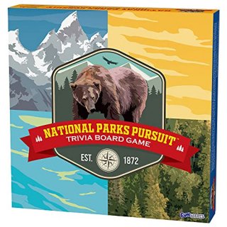 National Parks Pursuit - Fun Family Trivia Board Game for Kids and Adults