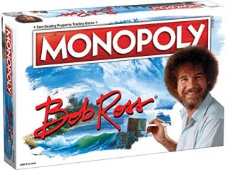 Monopoly Bob Ross  Based on Bob Ross Show The Joy of Painting  Collectible Monop