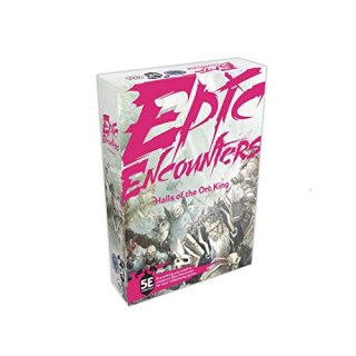 Epic Encounters Hall of The Orc King - RPG Fantasy Roleplaying Tabletop Game wit