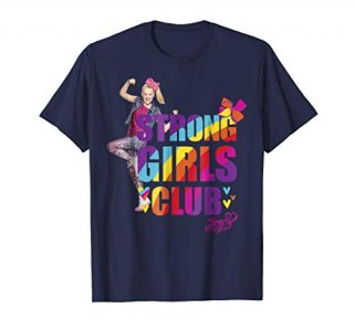 JoJo Siwa Strong Girls Club Rainbow Flex Graphic T-Shirt