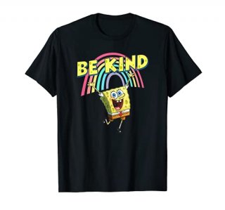 Mademark x SpongeBob SquarePants - Be Kind with Rainbow T-Shirt
