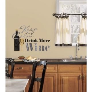 RoomMates RMK2373SCS Keep Calm & Drink Wine Ѷ Ž륦ǥ