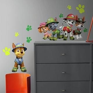 Nickelodeon - RMK3611GM RoomMates Paw Patrol 󥰥ԡ륢ɥƥå 㥤ȥǥ ޥ