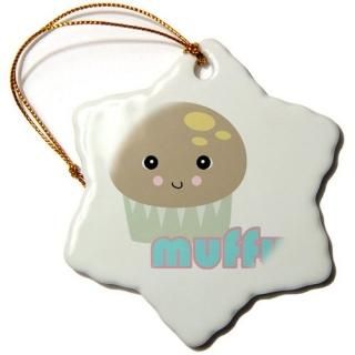 3drose Dooni Designs Cute Kawaii Designs??Cute Kawaii Muffyޥե??Ornaments 3 inc