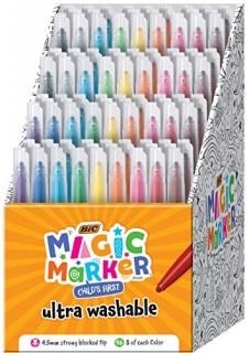 BIC Child's First Magic Marker Assorted Colors 96-Count