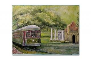 Streetcar Next Stop Audubon Park Fabric Placemat MW1091PLMT
