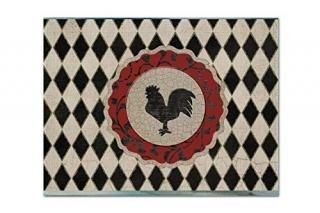 Caroline 's Treasures sb3086plmt Rooster Harlequin֥åandۥ磻ȥե֥åץ졼ޥåȥޥ顼