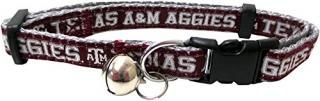 Pets First Collegiate Pet Accessories Cat Collar Texas A&M Aggies One Size