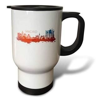3dRose 14oz Travel Mug White