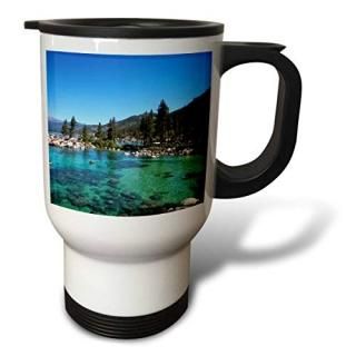 3dRose 14oz Travel Mug White