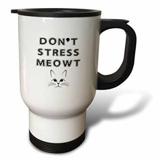 3drose Tory Anne쥯??DontMeowt??ιԥޥ 14 oz ۥ磻 tm_221097_1