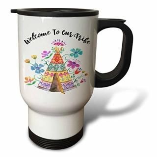 3dAnne Marie Baugh????Welcome To Our TribeTeepee Illustration??ιԥޥ 14oz