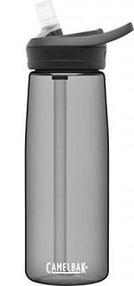CamelBak eddy+ Water Bottle with Tritan Renew  Straw Top 25oz Charcoal