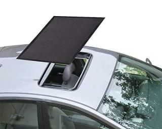 Sunroof Sun Shade Magnetic Net Car Moonroof Mesh 10 Seconds Quick Install Durabl