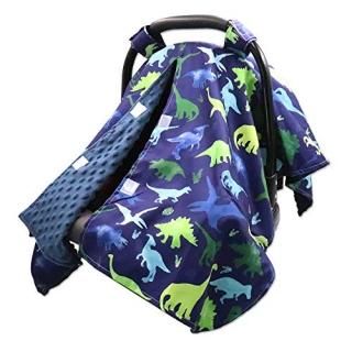Peekaboo Opening Carseat Cover Dinosaur Open Nursing Cover Carseat Canopy Nursin