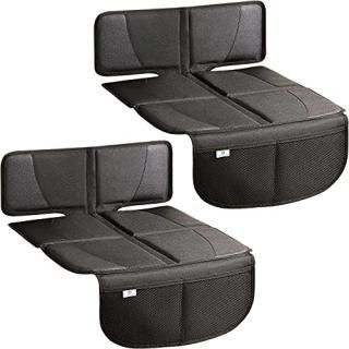 H Helteko Car Seat Protector with Thickest Padding 2 Pack Car Seat Pad for Child