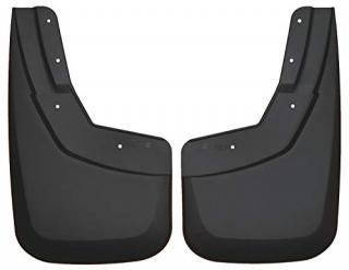 Mud Guards - Front Silverado Only Black - Husky Liners Front Mud Guards Fits 14-