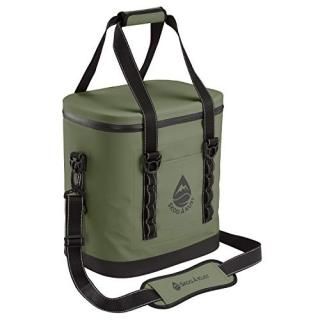 Skog ? Kust ChillS?k Airtight & Leakproof Soft Cooler Bags  Flip 24 Can Olive Gr