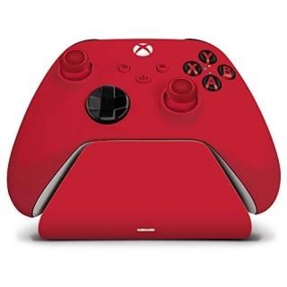 Controller Gear Pulse Red Universal Xbox Pro Charging Stand with 1100 Mah Rechar