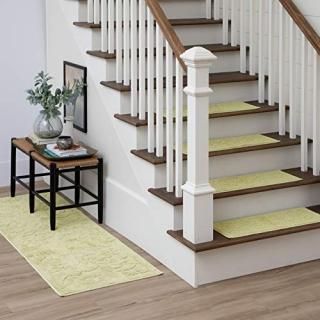 Mohawk Home Foliage Sage Octagon Accent Rug 4'x4'