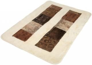 50cm x 80cm  Chocolate - Popular Bath Zambia Bath Rug