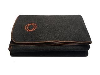 Orion Outpost Trading Co. Vestige Military Wool Blanket 4.5 lbs 66 x 84 Gray/Ora