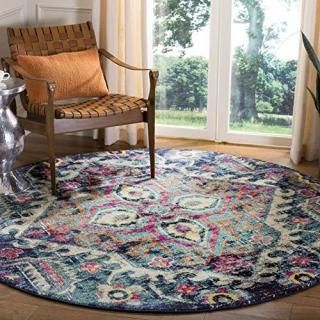 Safavieh Monaco Collection MNC252J Boho Chic Medallion Distressed Non-Shedding S