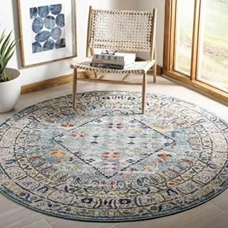 Safavieh Monaco Collection MNC255M Boho Chic Oriental Distressed Non-Shedding St