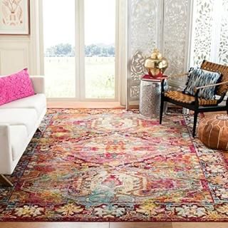 Safavieh Crystal Collection CRS516B Boho Chic Oriental Distressed Non-Shedding S