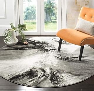 Safavieh Glacier Collection GLA127C Modern Abstract Non-Shedding Stain Resistant