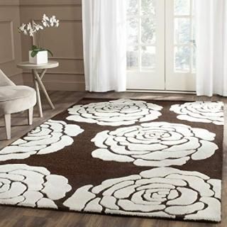 Safavieh Cambridge Collection CAM782R Handmade Floral Premium Wool Area Rug 3' x
