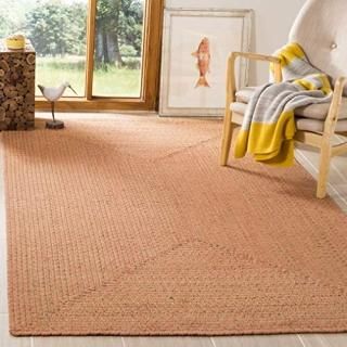 Safavieh Braided Collection BRD166A Handmade Country Cottage Reversible Cotton A