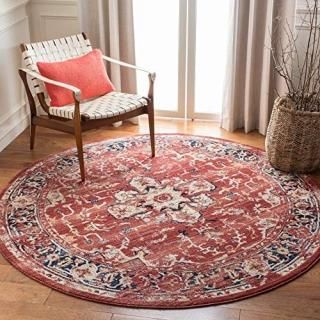 Safavieh Charleston Collection CHL411Q Oriental Distressed Non-Shedding Stain Re