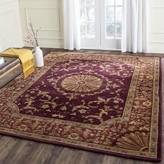Safavieh Empire Collection EM459B Handmade Traditional European Premium Wool Are