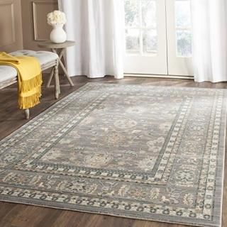 Safavieh Valencia Collection VAL112D Boho Chic Distressed Area Rug 8' x 10' Mauv