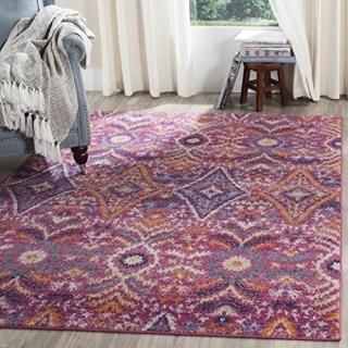Safavieh Madison Collection MAD610M Boho Chic Non-Shedding Stain Resistant Livin