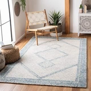 Safavieh Abstract Collection ABT345M Handmade Premium Wool Area Rug 8' x 10' Ivo