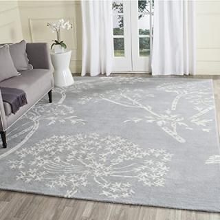 Safavieh Bella Collection BEL131A Handmade Premium Wool & Viscose Area Rug 6' x 