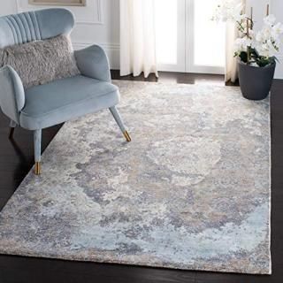 Safavieh Restoration Vintage Collection RVT111M Handmade Modern Abstract Wool & 