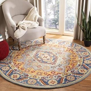 Safavieh Antiquity Collection AT504M Handmade Traditional Oriental Premium Wool 