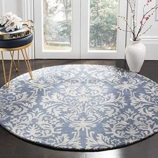 Safavieh Bella Collection BEL156B Handmade Premium Wool & Viscose Area Rug 5' x 