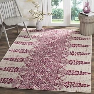 Safavieh Evoke Collection EVK521K Boho Non-Shedding Stain Resistant Living Room 