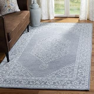 Safavieh Micro-Loop Collection MLP610F Handmade Oriental Medallion Premium Wool 
