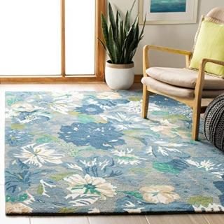 Safavieh Soho Collection SOH849A Handmade Premium Wool & Viscose Area Rug 3'6 x 