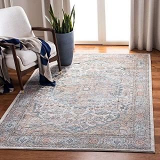 Safavieh Oregon Collection ORE813F Oriental Distressed Non-Shedding Living Room 