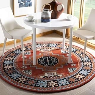 Safavieh Heritage Collection HG744Q Handmade Traditional Oriental Premium Wool A