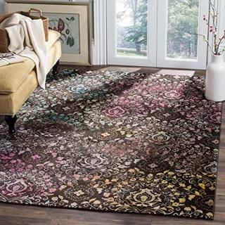 Safavieh Aria Collection ARA172W Boho Chic Distressed Non-Shedding Stain Resista