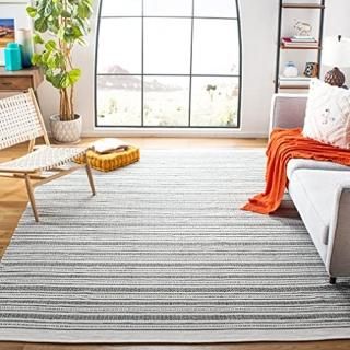 Safavieh Kilim Collection KLM707A Handmade Stripe Flatweave Cotton Area Rug 5' x