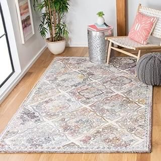 Safavieh Micro-Loop Collection MLP523F Handmade Premium Wool Area Rug 5' x 8' Gr